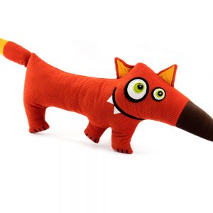 fox handmade soft toy by antalou
