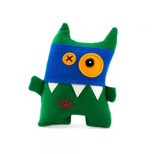 mini masked monster_ antalou handmade soft toys