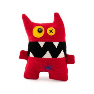 red shouting mini monster