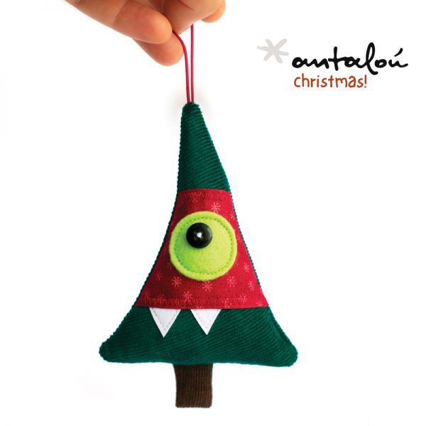 handcrafted christmas tree ornament_antalou