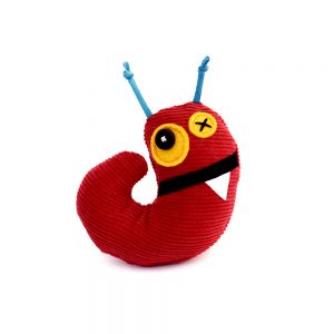 red worm soft toy antalou