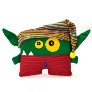 Little Elf handmade soft toy by antalou